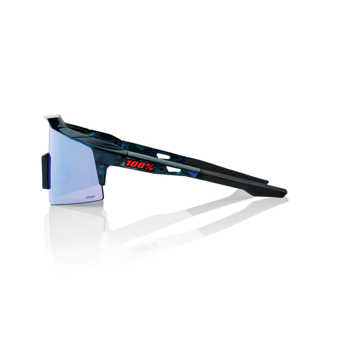 SPEEDCRAFT SL - Black Holographic - HiPER Blue Multilayer Mirror Lens